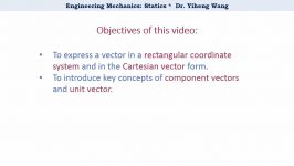 2015 Statics 05 Cartesian Vectors and Operation with closed caption