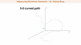 2015 Dynamics 08 Curvilinear Motion Normal and Tangential Components with closed caption