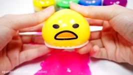 Play Colors Squishy Stress Ball Gooey Slime DIY Baby Doll Bath Time Bubble Gum Shower with Surprise