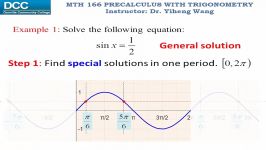 Precalculus with trigonometry Lecture 43 Solving trigonometric equations