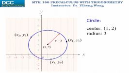 Precalculus with trigonometry Lecture 07 Equation of a circle