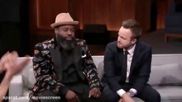 مسابقه پانتومیم Jimmy Fallon Aaron Paul + زیرنویس