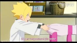 Himawari GOLPEA a NARUTO y a KURAMA  DESPIERTA El BYAKUGAN  Audio Latino HD