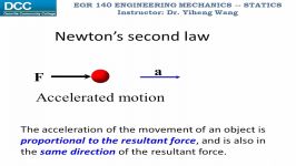 Statics Lecture 03 Newtons fundamental laws revised