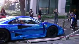 Ferrari F40 LM Blue Chrome