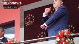 تاجیکستان  آیین نوروز  رقص دست افشانی امامعلی رحمان