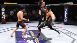 مبارزه بروسلی اسکورپیون در EA Sports UFC 3