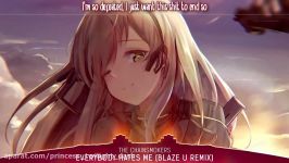 Nightcore  Everybody Hates Me Remix  Lyrics