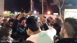 واکنش مردم به حضور احمدی نژاد در امامزاده صالح ع 4