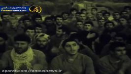 عزاداری رزمندگان زنجانی قبل عملیات فتح المبین