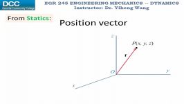 Dynamics Lecture 02 Particle kinematics Rectilinear continuous motion part 1