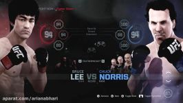 Bruce Lee vs Chuck Norris EA SPORTS UFC