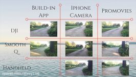 DJI Osmo Mobile vs Zhiyun Smooth Q Gimbal Comparison with Iphone 7 Plus