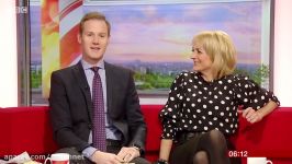 Louise Minchin  Showing Off Black Tights