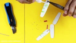 DIY Rubber Band Plane  How to Make a Rubber Band Plane Easy