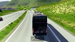 با حال ترین اتوبوس اسکانیا در euro truck simulator 2