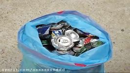 Melting aluminium cans experiment