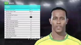 ادیت فیس رونالدینیو برای pes18