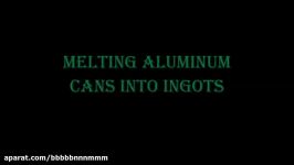 Melting Cans Into Ingots