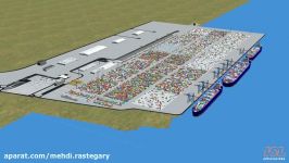 Truck Gate Container Terminal Wilhelmshaven