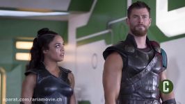 همبازی شدن Tessa Thompson Chris Hemsworth