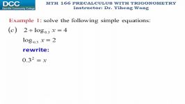 Precalculus with trigonometry Lecture 32 Exponential a