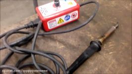 Toyota Previa bumper repair using airless plastic welding