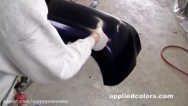 Learn Plastic Bumper Repair Vid 55 Apply Clear Coat