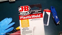 Repair your bumper with JB Weld plastic weld 13
