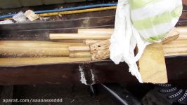 Wood Bending by Boiling  Sussex Chair Part 6