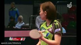 【卓球】2018 GERMAN OPEN  ISHIKAWA Kasumi vs CHEN Xingtong WS 18