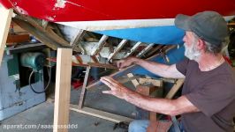 Part 4  Herreshoff 12 112  Steam bending wood in a plastic bag for a replacement timber