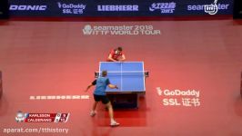 【卓球】2018 GERMAN OPEN  CALDERANO Hugo vs KARLSSON Mattias MS 116