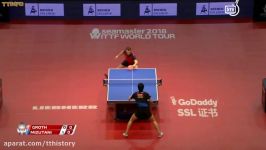 【卓球】2018 GERMAN OPEN  Jun MIZUTANI vs GROTH Jonathan MS 116