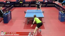 【卓球】2018 GERMAN OPEN  Ruwen FILUS vs LIVENTSOV Alexey MS PRE