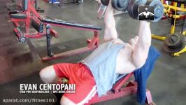 Evan Centopani Chest Compilation  World Bodybuilder Workout