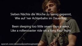 Max Giesinger  80 Millionen  German and English Lyrics