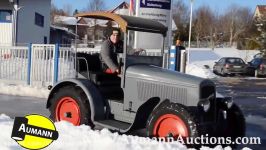 1948 Hanomag Model RL20R Tractor  Oldtimer Muller Traktor Auktion