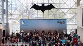 Batman Costume Suits Display Booth NYCC 2014