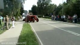 Oldtimer Hanomag Tractor at Panningenthe Netherlands 26 7 2009