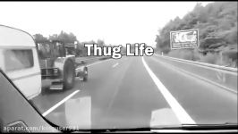 Tractor Going At 100 Kmph Pulling A Caravan  Thug Life