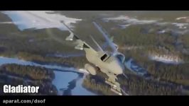 مانورهای جنگنده سوئدی Saab Jas 39 Gripen