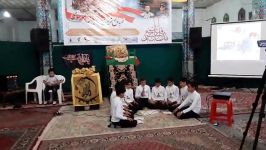 اجرا گروه تواشیح کریم اهلبیت ع در هفت شهید سید عابدین موسوی