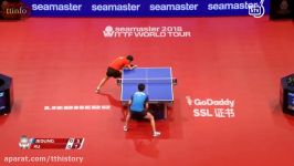 【卓球】2018 GERMAN OPEN  XU Xin vs JEOUNG Youngsik MS 18 쉬신 vs 정영식  鄭栄植 vs 許昕 