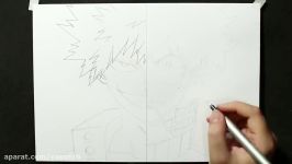 Speed Drawing  Bakugou  Midoriya