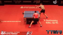 【卓球】2018 GERMAN OPEN  FREITAS Marcos vs FRANZISKA Patrick MS 18