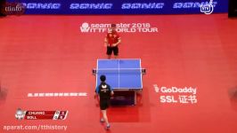 【卓球】2018 GERMAN OPEN  Timo BOLL vs CHUANG Chih Yuan MS 18