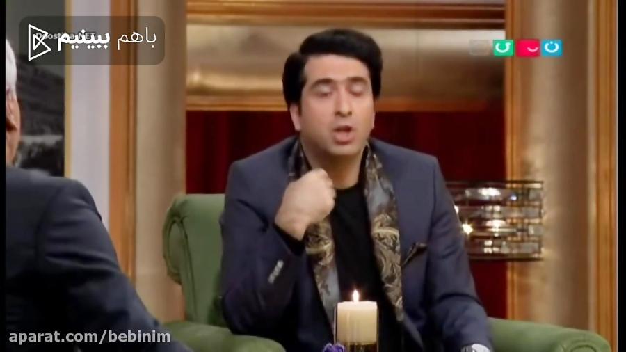 آموزش تحریر های موسیقی محمد معتمدی در برنامه دورهمی