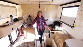 Four Wheel Camper  Interior tour of our pop up truck camper