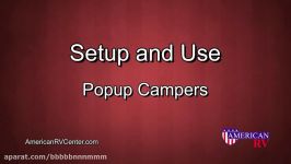 Popup FoldingTent Camper Setup and Use Walkthrough Demonstration  American RV Center